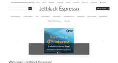 Desktop Screenshot of jetblackespresso.com.au