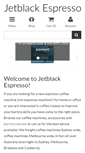 Mobile Screenshot of jetblackespresso.com.au